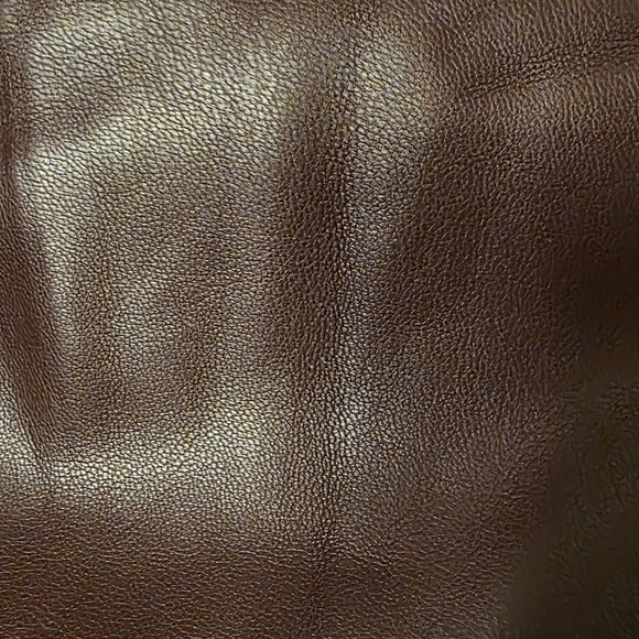 Express Double Breasted Eggplant/Brown Blazer with Gold Buttons - Picture 4 of 5